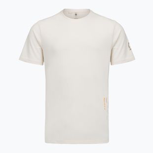 Vyriški bėgimo marškinėliai SCOTT Endurance DRI Tee cotton white/toast beige