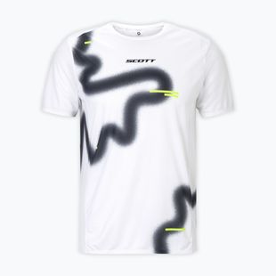 Vyriški bėgimo marškinėliai SCOTT RC Run white/black