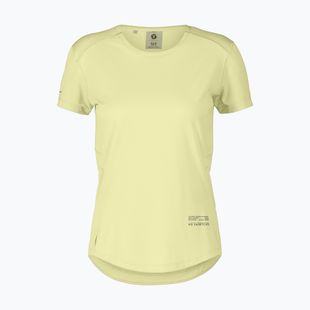 Moteriški bėgimo marškinėliai SCOTT Endurance Tech pastel yellow