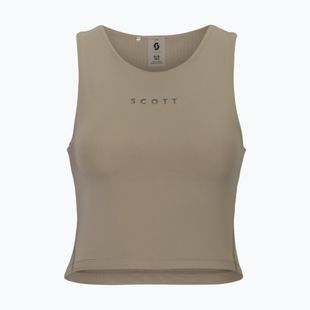 Treniruočių viršus SCOTT Endurance Crop toast beige