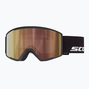 Slidinėjimo akiniai SCOTT Trace Pro Light Sensitive black/amp ls cinnamon chrome