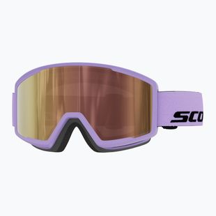 Slidinėjimo akiniai SCOTT Trace Pro Compact Light Sensitive S1-3 sherbet purple/black/amp ls cinnamon chrome