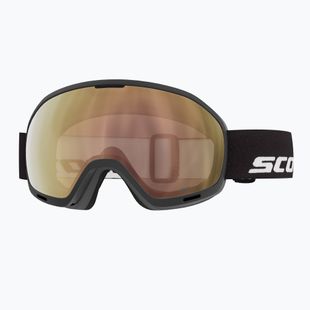 Slidinėjimo akiniai SCOTT Unlimited II OTG LS black/amp ls cinnamon chrome