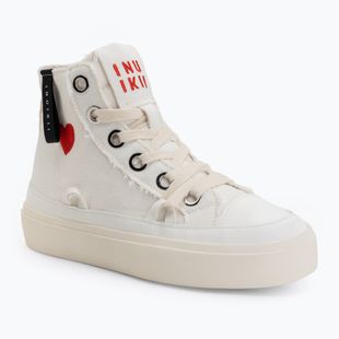 Moteriški batai INUIKII Matilda High Top Distressed cream