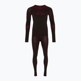 Vyriškų termo apatinių komplektas ODLO Fundamentals Performance Warm black/ graphite grey
