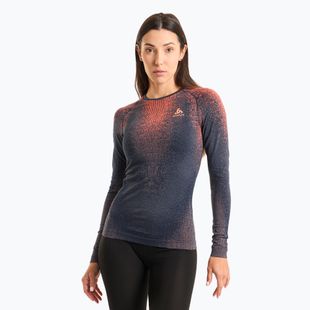 Moteriški termoaktyvūs marškinėliai ODLO Blackcomb Eco india ink