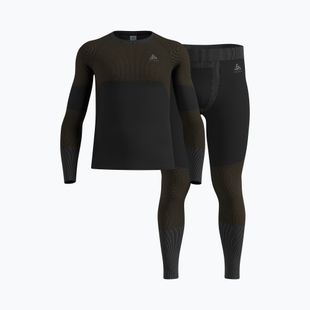 Vyriškas termo apatinių komplektas ODLO Fundamentals Performance Warm black