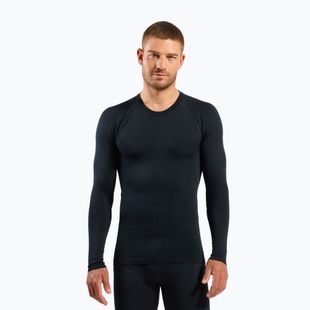 Vyriškas termoaktyvus džemperis ODLO Performance Warm Bl Top Crew Neck black