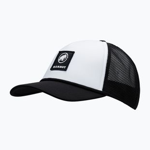 Kepurė su snapeliu Mammut Crag Logo white/black