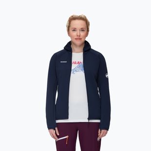 Moteriškas žygio džemperis Mammut Aconcagua ML Hooded Jacket Women marine