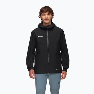 Vyriška lietaus striukė Mammut Treeline HS Hooded black