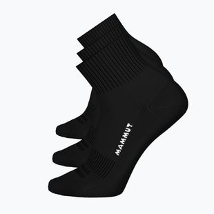 Kojinės Mammut Everyday Quarter 3 pairs black/black/black