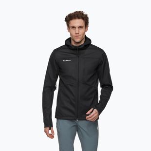 Vyriška softshell striukė Mammut Ultimate VIII Softshell Hooded black