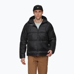 Vyriška pūsta striukė Mammut Glacier Glow Insulation Hooded black