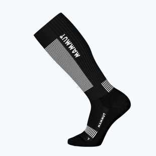Kojinės Mammut Mountaineering Compression Knee Socks black/white