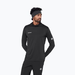 Vyriškas žygio džemperis Mammut Selun FL Sun Hoody black