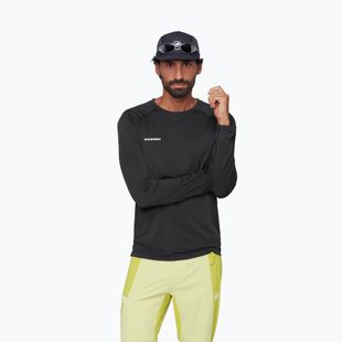 Vyriški marškinėliai ilgomis rankovėmis Mammut Ducan FL black