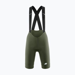 Moteriški dviračių šortai ASSOS Uma GT S11 Bib Shorts W moss green