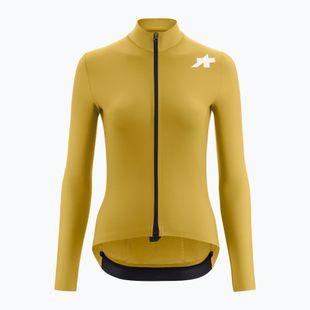 Moteriški dviračių marškinėliai ilgomis rankovėmis ASSOS Mille GT Spring Fall Jersey S11 golden yellow
