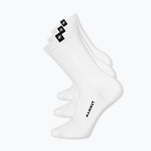 Kojinės Mammut Everyday Crew 3 pairs white/white/white