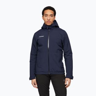 Vyriška lietaus striukė Mammut Linard HS Thermo Hooded Jacket Men marine