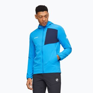 Vyriškas žygio džemperis Mammut Madris Light ML Hooded Jacket Men glacier blue/marine