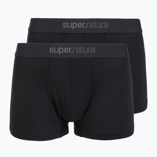 Vyriškos termoaktyvios trumpikės super.natural Tundra 175 2 poros jet black/jet black