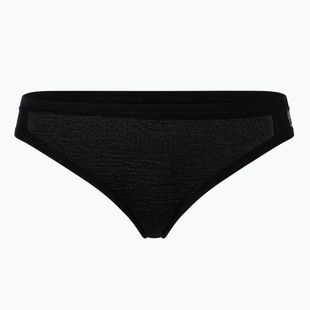 Moteriškos termoaktyvios kelnaitės super.natural Tundra 175 Thong juoda kaip anglis