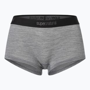 Moteriškos termoaktyvios trumpikės super.natural Tundra 175 Boyfriend Hipster cashmere grey melange