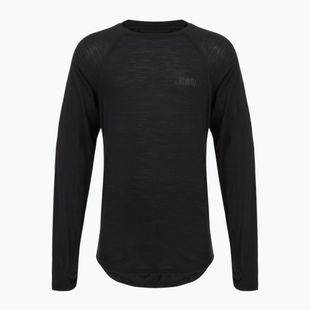 Vyriški termo marškinėliai ilgomis rankovėmis ThirtyTwo Ridelite Merino black/black