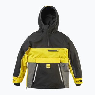 Vyriška snieglenčių striukė ThirtyTwo Light X Walker Anorak black/yellow