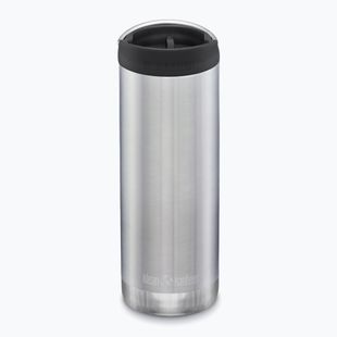 Terminis puodelis Klean Kanteen TKWide Cafe Cap 473 ml brushed stainless