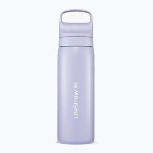 Turistinis butelis LifeStraw Go 2.0 Steel z filtrem 500 ml provence purple