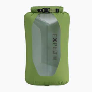 Vandeniui atsparus maišas Exped Drybag Versa Clear 8 l moraine