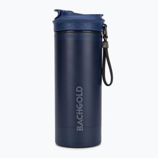 Turistinis butelis su filtru Bachgold Selfpress Waterfilter XL 800 ml mėlynas