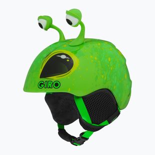 Vaikiškas slidinėjimo šalmas Giro Launch Plus bright green alien