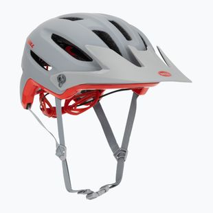 Dviračio šalmas Bell 4Forty Integrated MIPS matte gloss gray/crimson