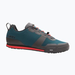 Vyriški platforminiai dviračių batai Giro Tracker Fastlace harbor blue/bright red