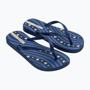 Moteriškos šlepetės per pirštą Ipanema Classica Happy XVIII blue/blue/beige
