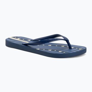 Moteriškos šlepetės per pirštą Ipanema Classica Happy XVIII blue/blue/beige