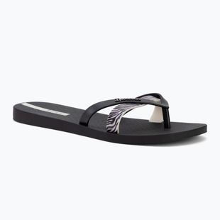 Moteriškos šlepetės per pirštą Ipanema Kirei Chic black/light beige