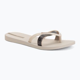 Moteriškos šlepetės per pirštą Ipanema Kirei Chic light beige/beige