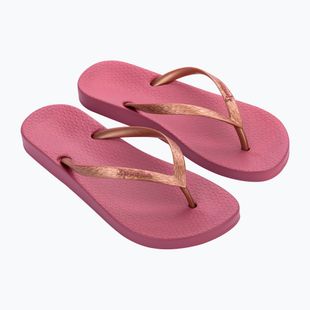 Moteriškos šlepetės per pirštą Ipanema Anat Tan lilac/metallic pink