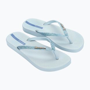 Moteriškos šlepetės per pirštą Ipanema Anatomica Lolita light blue/glitter blue