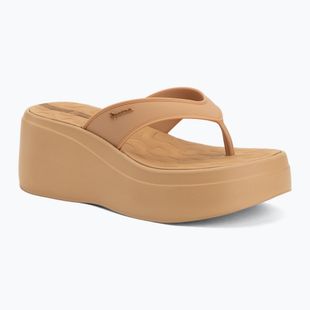 Moteriškos šlepetės per pirštą Ipanema Solaris beige/beige/brown