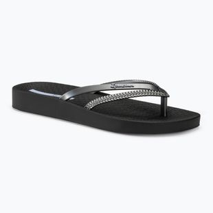 Moteriškos šlepetės per pirštą Ipanema Bossa Soft V black/silver