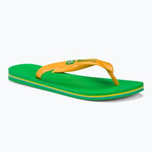 Vyriškos šlepetės per pirštą Ipanema Clas Brasil II AD green/yellow