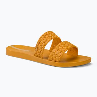 Moteriškos šlepetės Ipanema Renda II yellow/glitter caramel