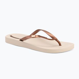 Moteriškos šlepetės per pirštą Ipanema Anatomic Brasilidade beige/copper