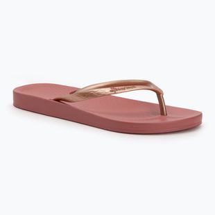 Moteriškos šlepetės per pirštą Ipanema Anat Tan red/metallic pink